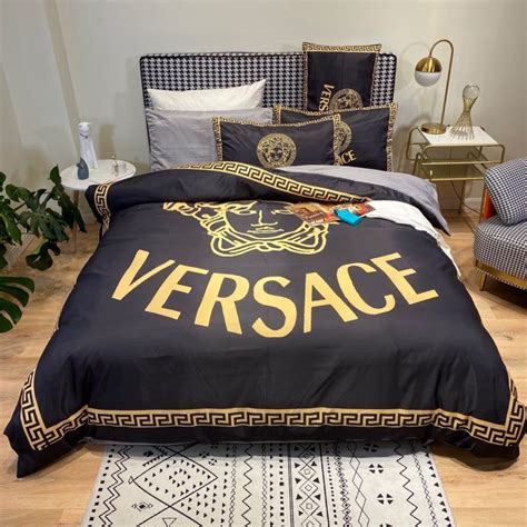 fake versace cushions|versace look a like bedding.